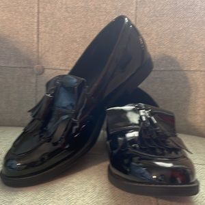 Rocket Dog Shiny Black Loafer Sz 